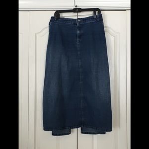 Cato Jean skirt, $6.50 shipping